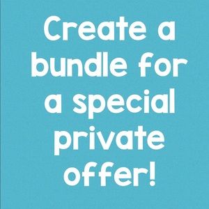 Create a bundle for a special private offer!